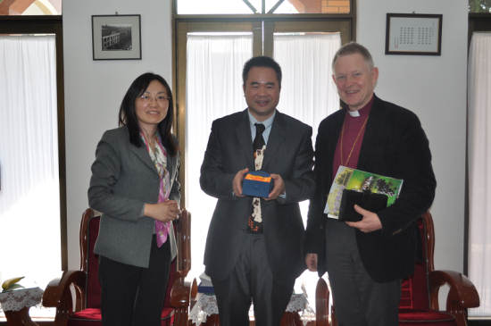 华东神学院接待瑞典教会代表团 华东神学院接待瑞典教会代表团