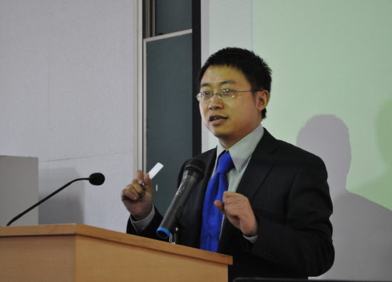 复旦大学沈逸博士应邀来我院讲座 复旦大学沈逸博士应邀来我院讲座