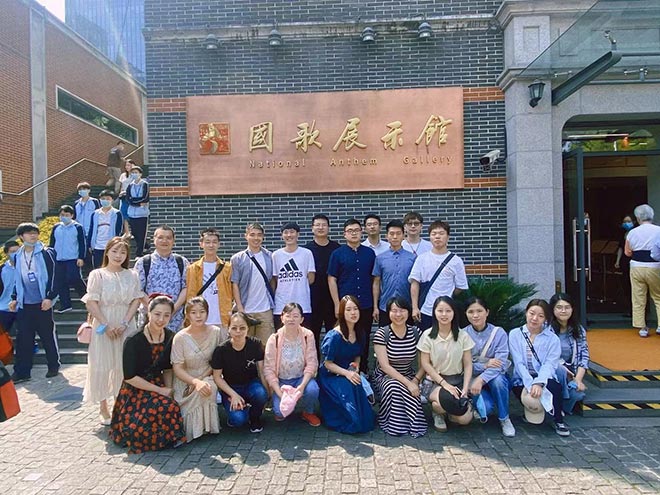 华东神学院学生进行爱国主义教育活动 华东神学院学生进行爱国主义教育活动